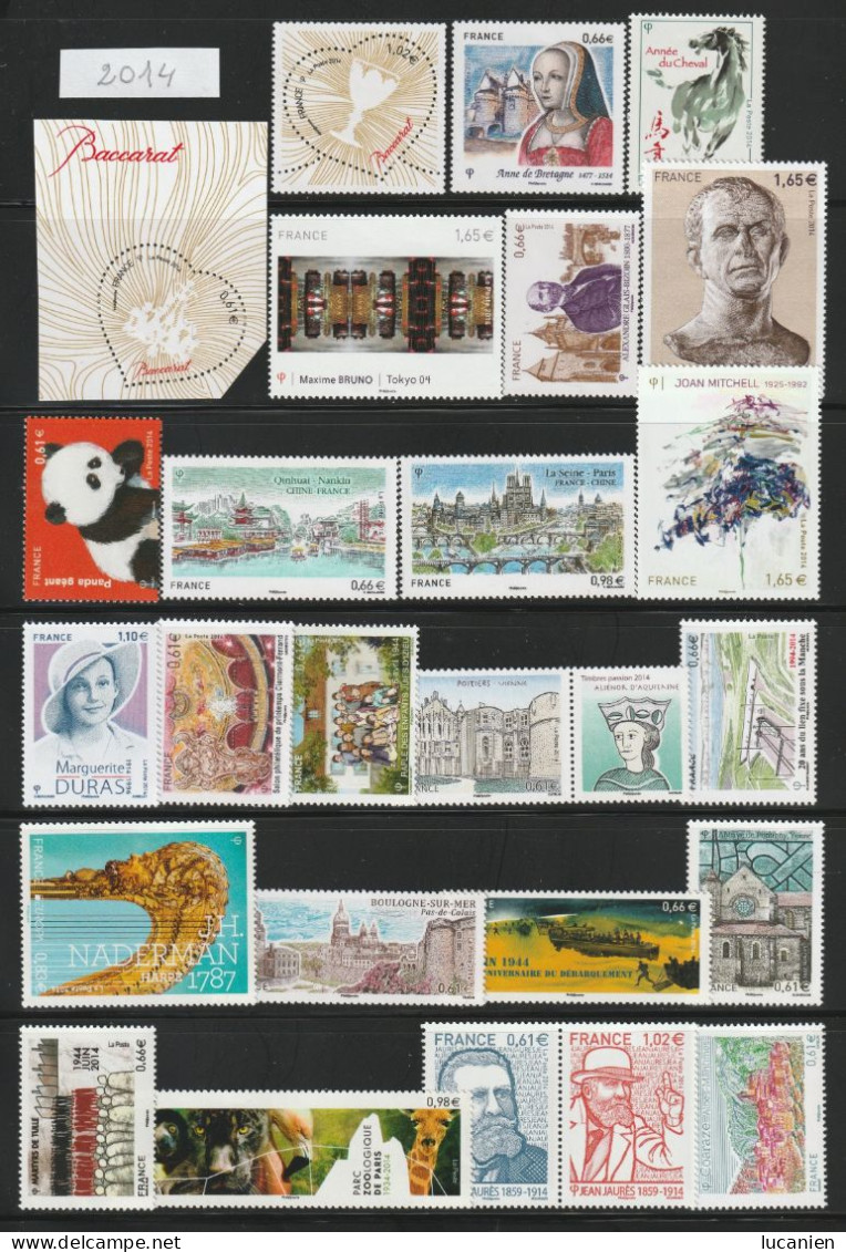 Timbres 2014 Année Complète Neufs ** Cote 860€ - RARE Dans Cette Présentation 8 Photos -Voir Descriptif - - 2010-2019