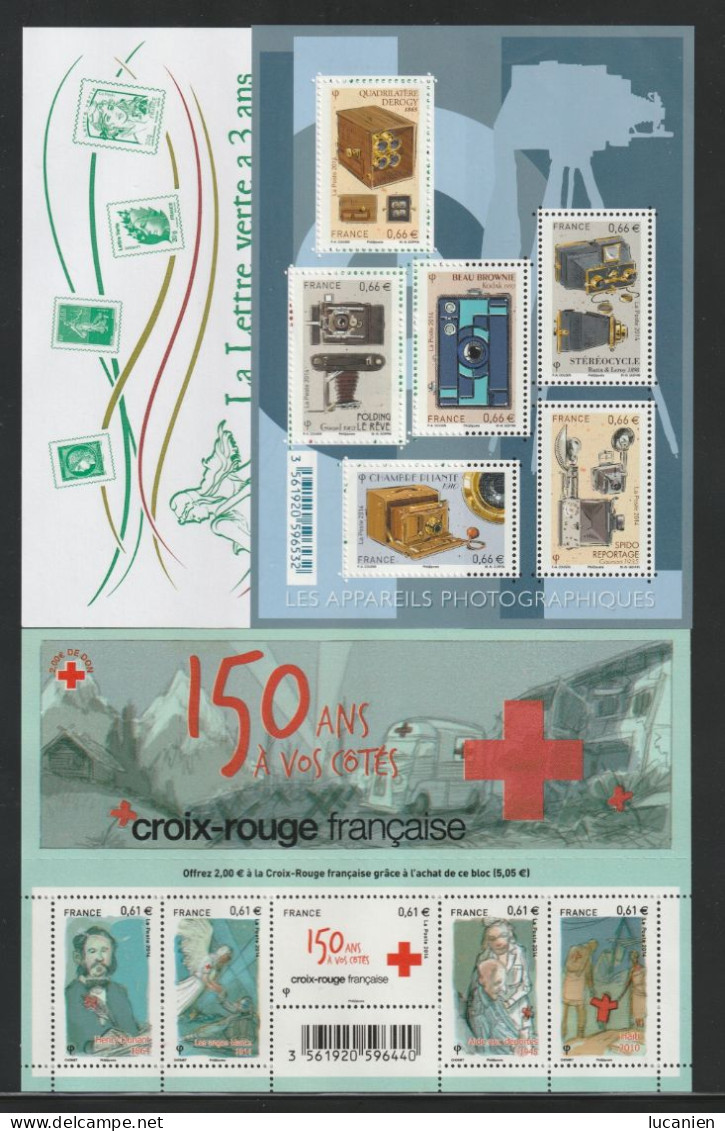 Timbres 2014 Année Complète Neufs ** Cote 860€ - RARE dans cette présentation 8 Photos -Voir Descriptif -