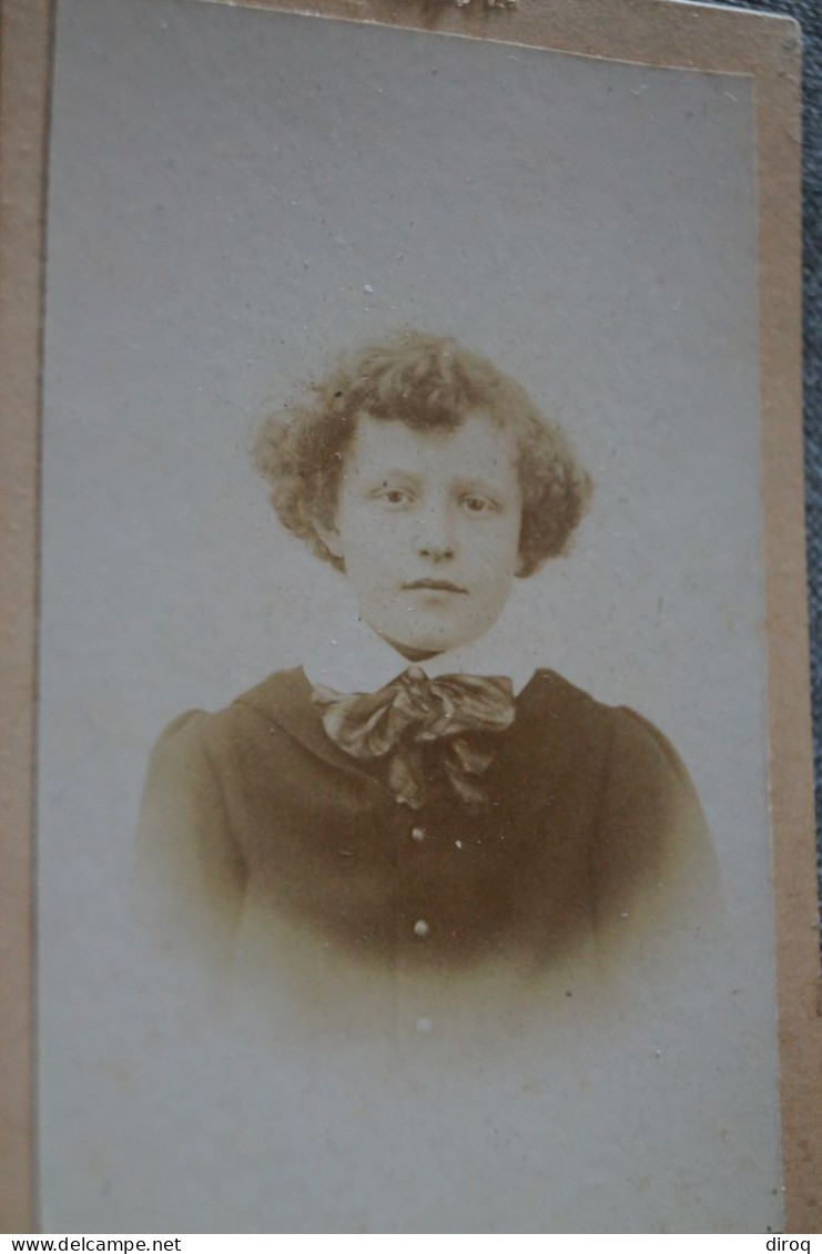 Belle Photo Carton,originale,1897,voir Arrière De La Photo,10 Cm. Sur 6,5 Cm. - Oud (voor 1900)