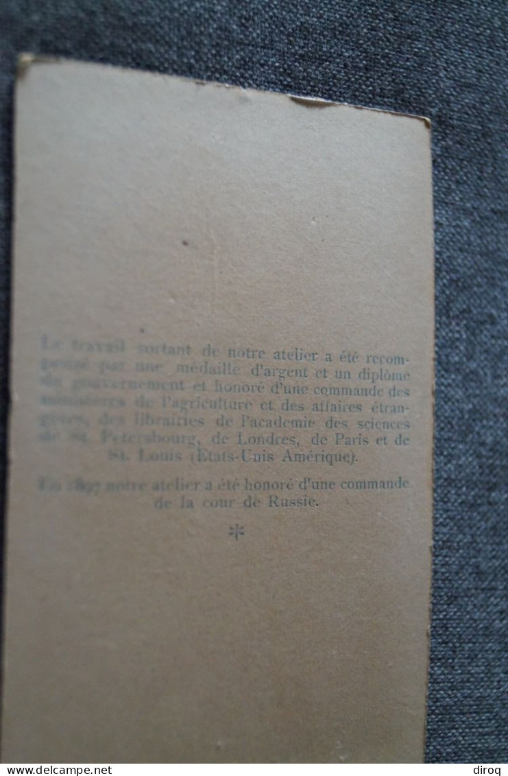 Belle Photo Carton,originale,1897,voir Arrière De La Photo,10 Cm. Sur 6,5 Cm. - Oud (voor 1900)