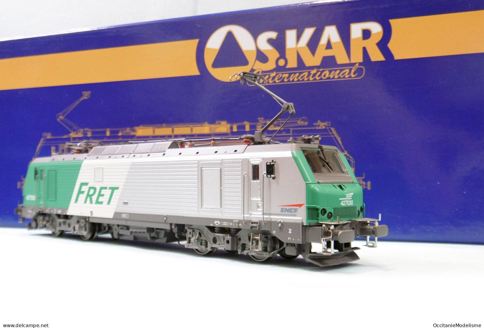 Oskar - Locomotive Electrique BB 427030 FRET Réf. OS2703 Neuf NBO HO 1/87 - Locomotieven