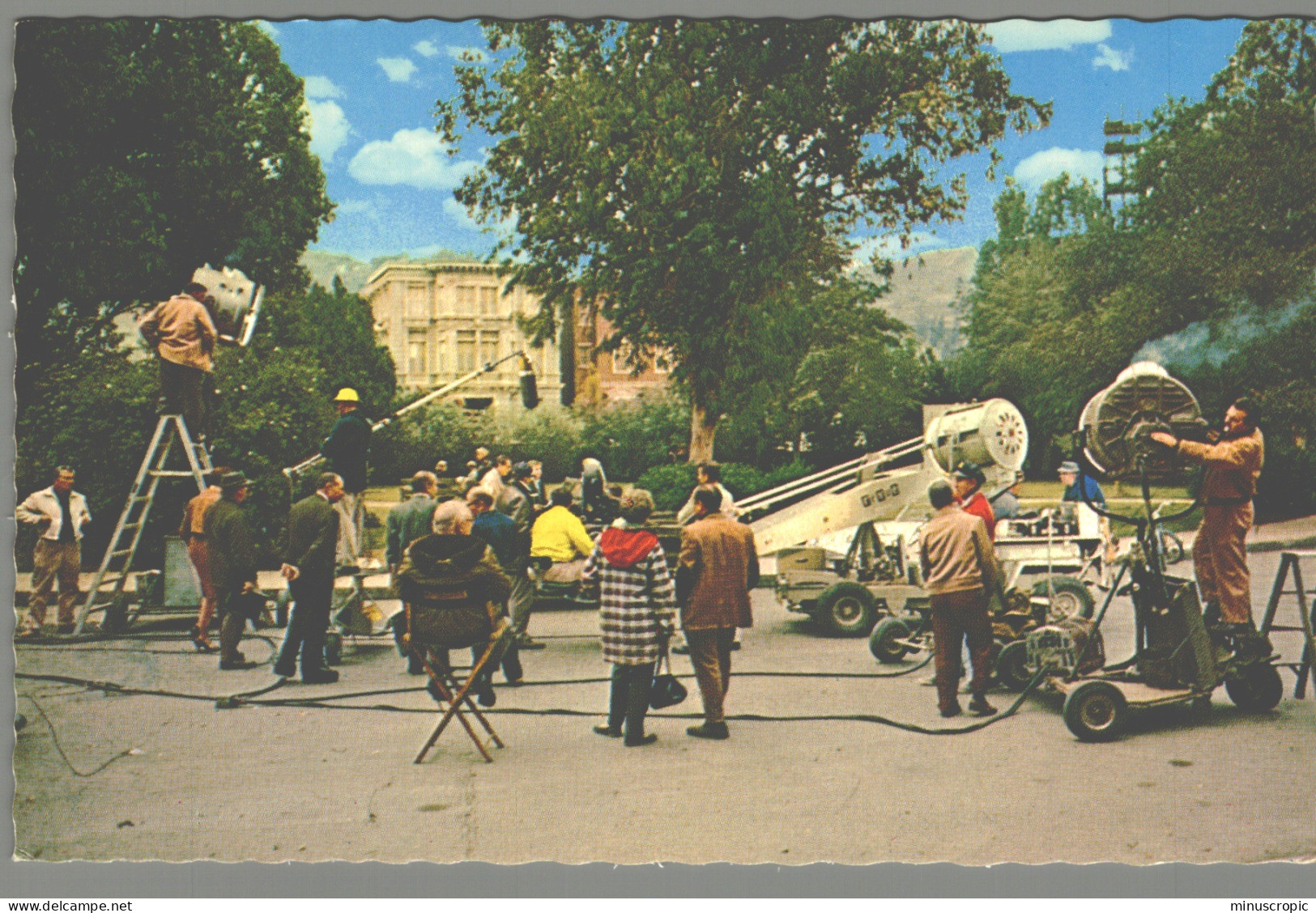 CPM - Universal City Studios - One Of The Many Outdoor Setups Seen From A Glamour Tram At Universal Studios - Los Angeles