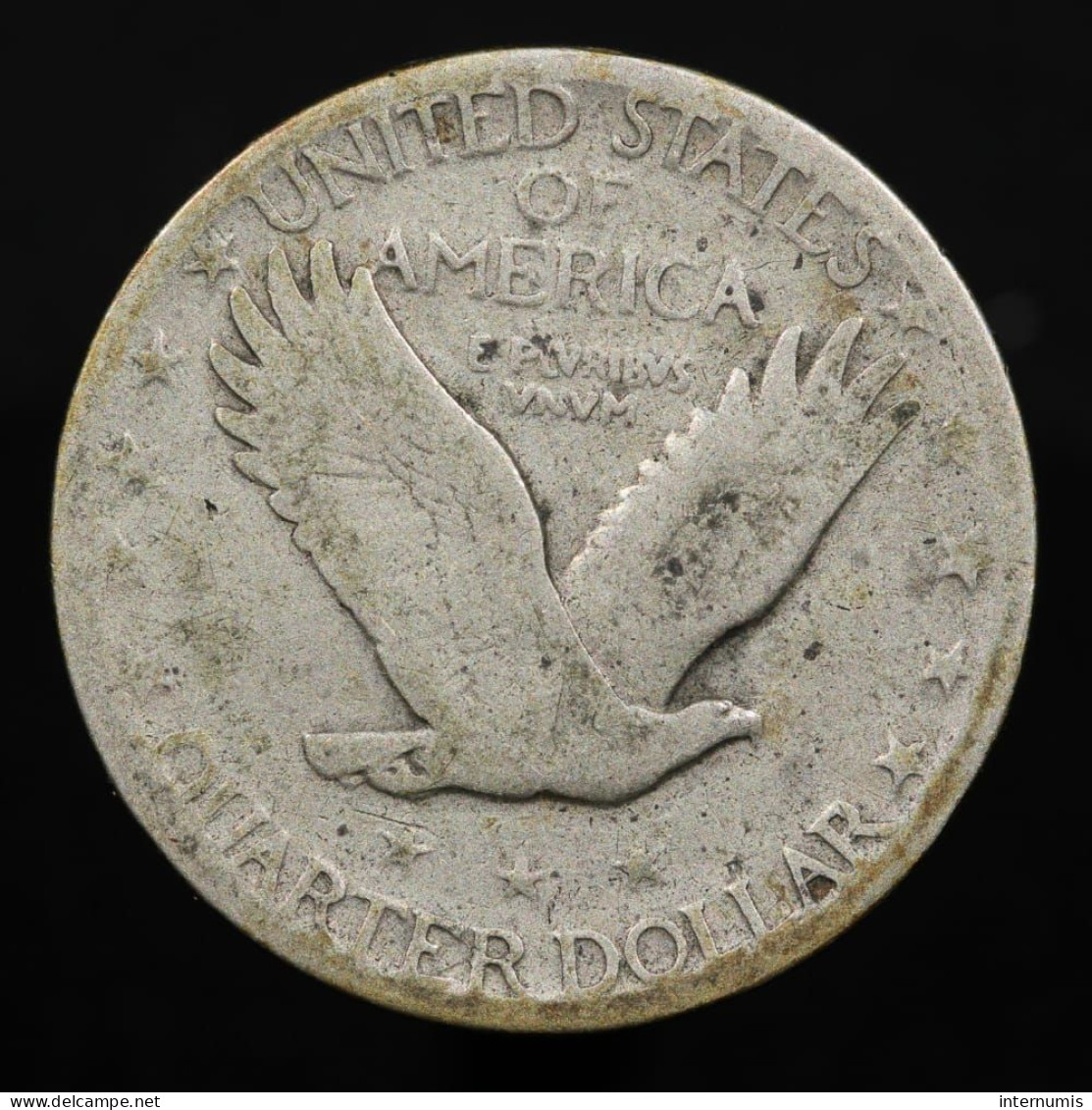 Etats-Unis / USA, Standing Liberty, Quarter Dollar, 1929, , Argent (Silver), TB (F), KM#145 - 1916-1930: Standing Liberty