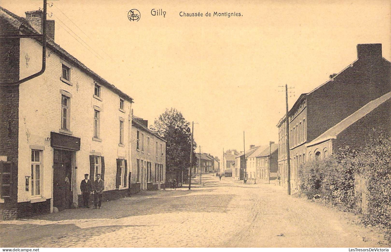 Belgique - Gilly - Chaussée De Montignies - Nels - Dopchie - Carte Postale Ancienne - Charleroi