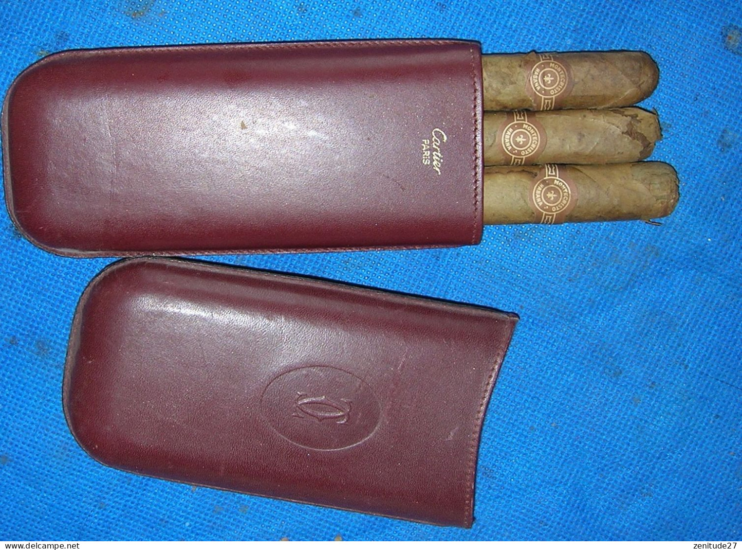 Etui à Cigare En Cuir - Contenitore Di Sigari