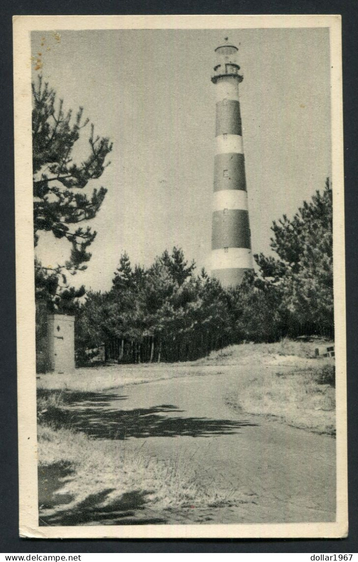 Vuurtoren Oranjeweg 57, 9161 CB Hollum , Ameland 1963 .-  Used  - 2 Scans For Condition.(Originalscan !!) - Ameland