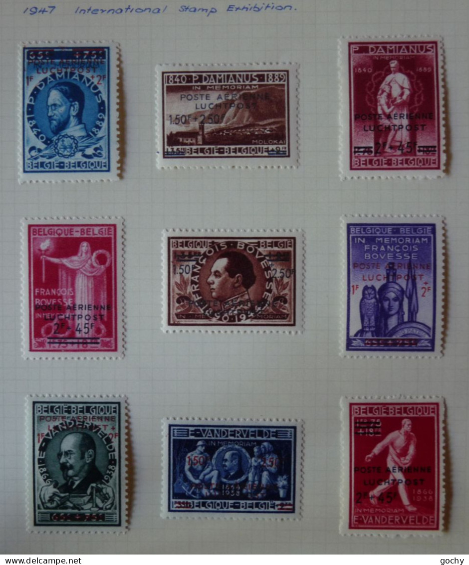 Belgium  1930:  LOT Poste Aérienne    MH* Cat.: 178€ - Nuevos