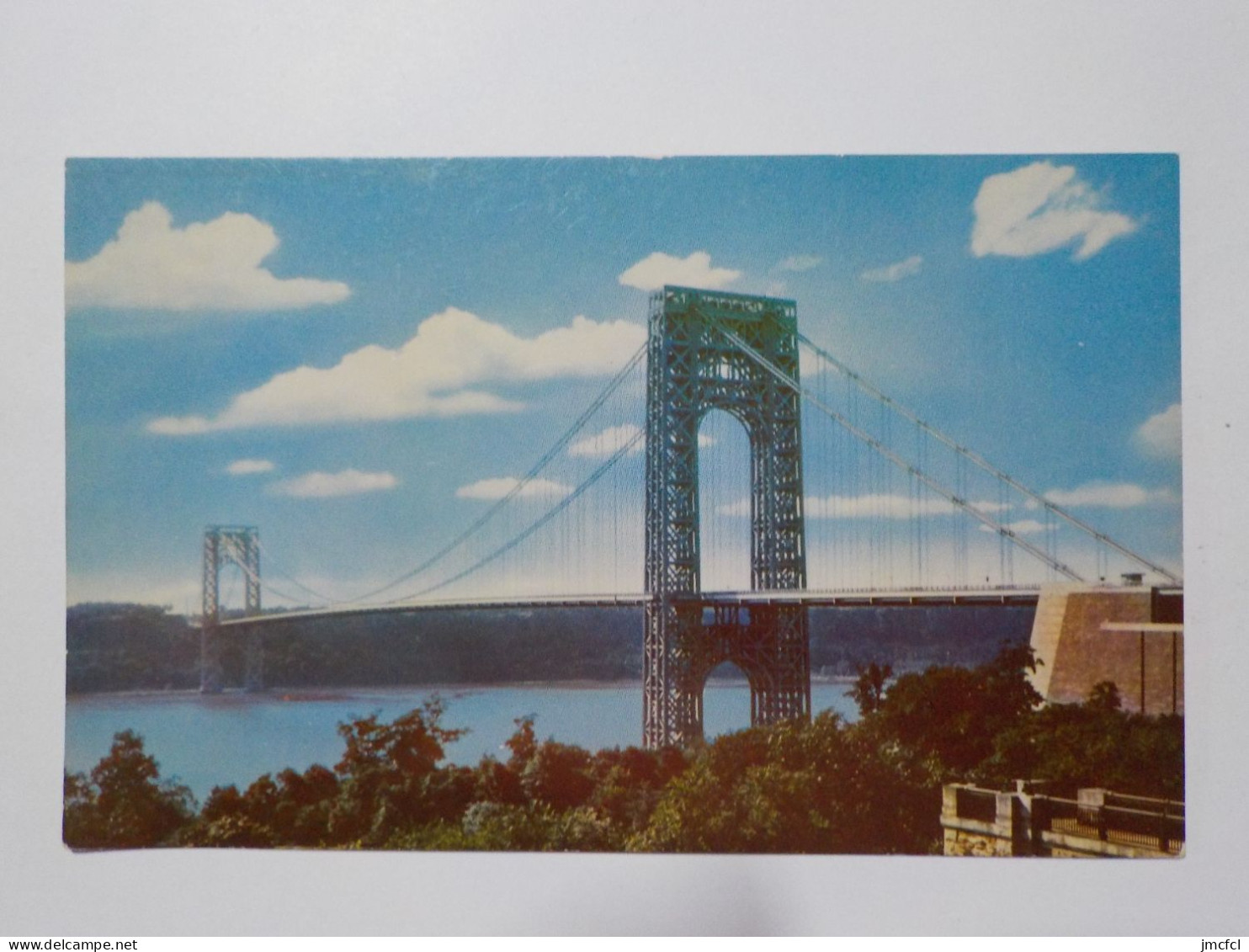 NEW YORK   George Washington Bridge  And Hudson River - Ponti E Gallerie