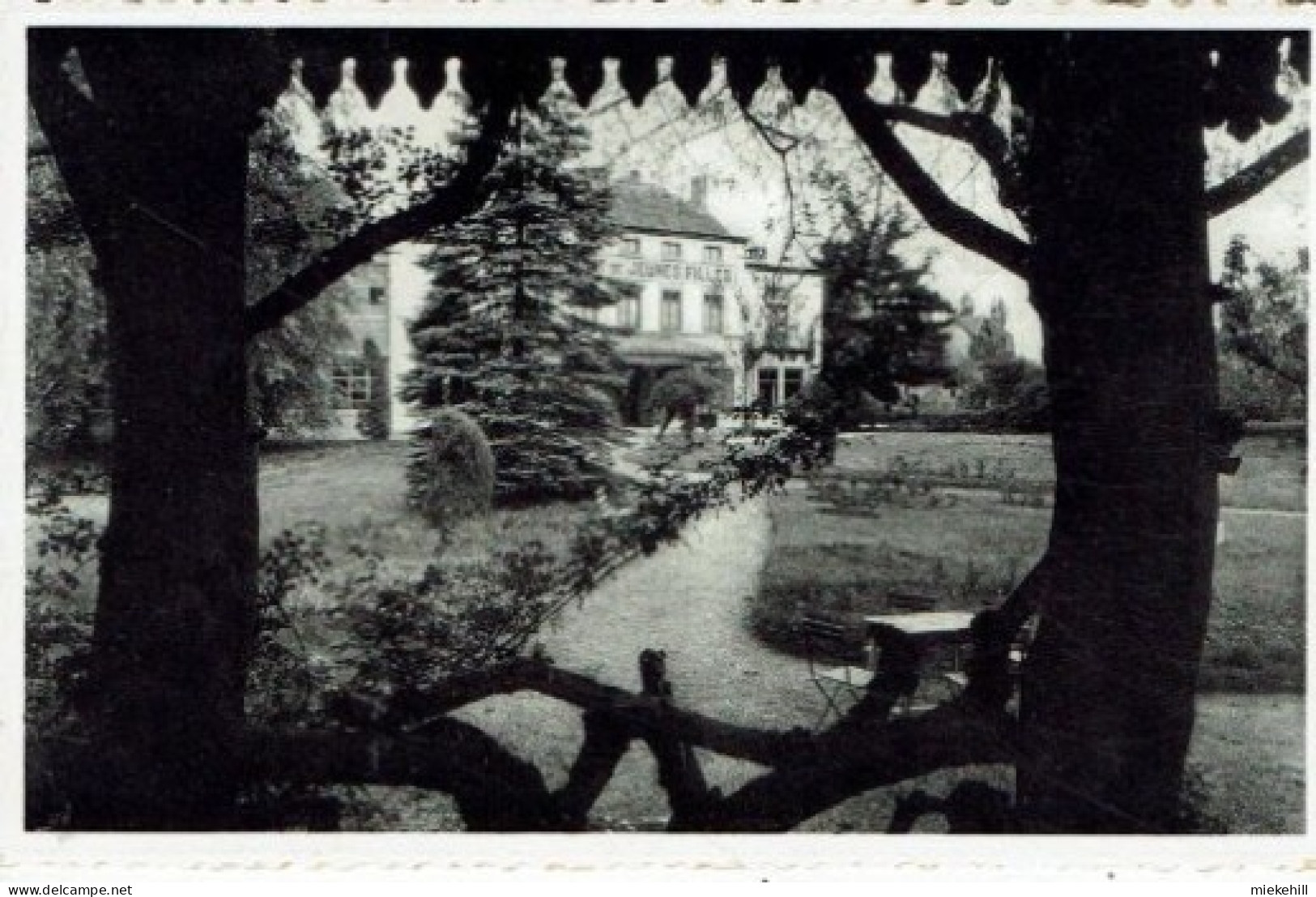 HERMALLE S/ARGENTEAU LES PEUPLIERS-PENSIONNAT DE L'IMMACULEE CONCEPTION- VUE DU PARC - Dalhem