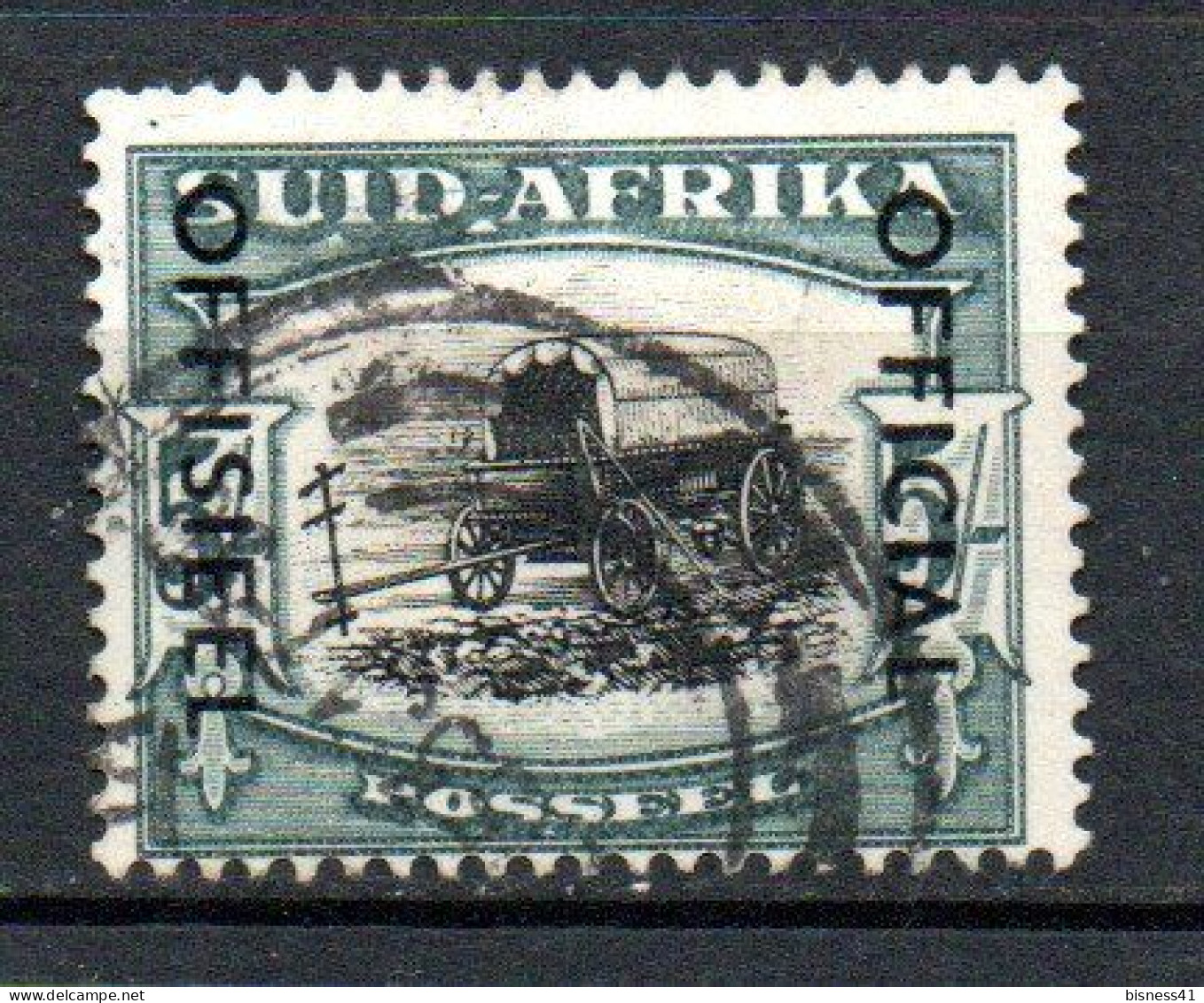 Col33 Colonie Britannique Afrique Du Sud Union 1954 Service N° 70A Oblitéré Cote : 12,00€ - Oficiales