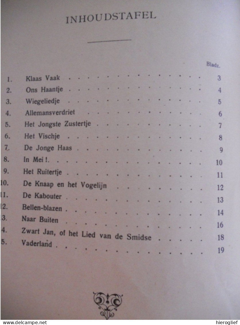 KIJKKAST 15 Volksdeuntjes Voor Grote En Kleine Kleuters Door Henri Sarly Volkslied Lied Zang Zingen Liedjes Muziek - Autres & Non Classés