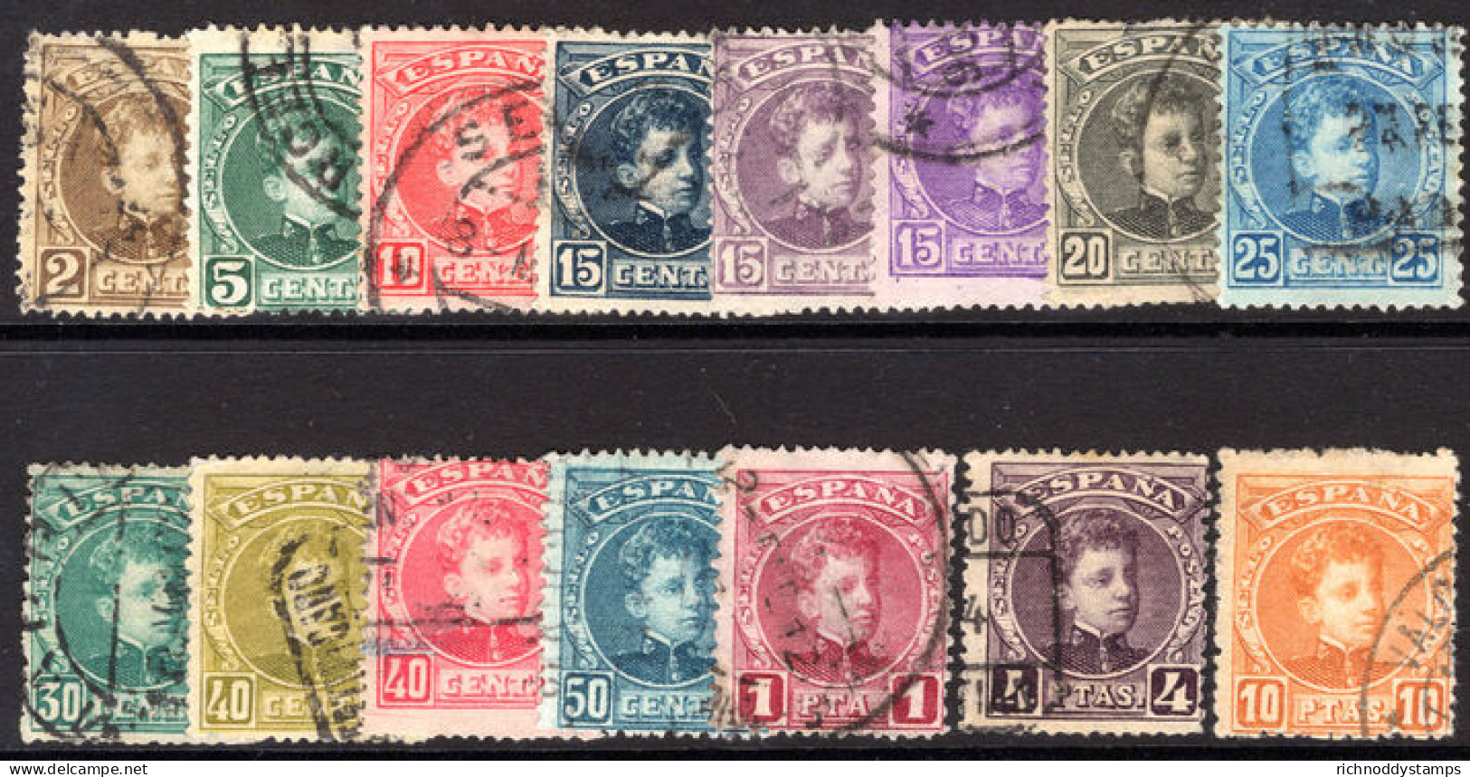 Spain 1901-05 Set Fine Used. - Usados