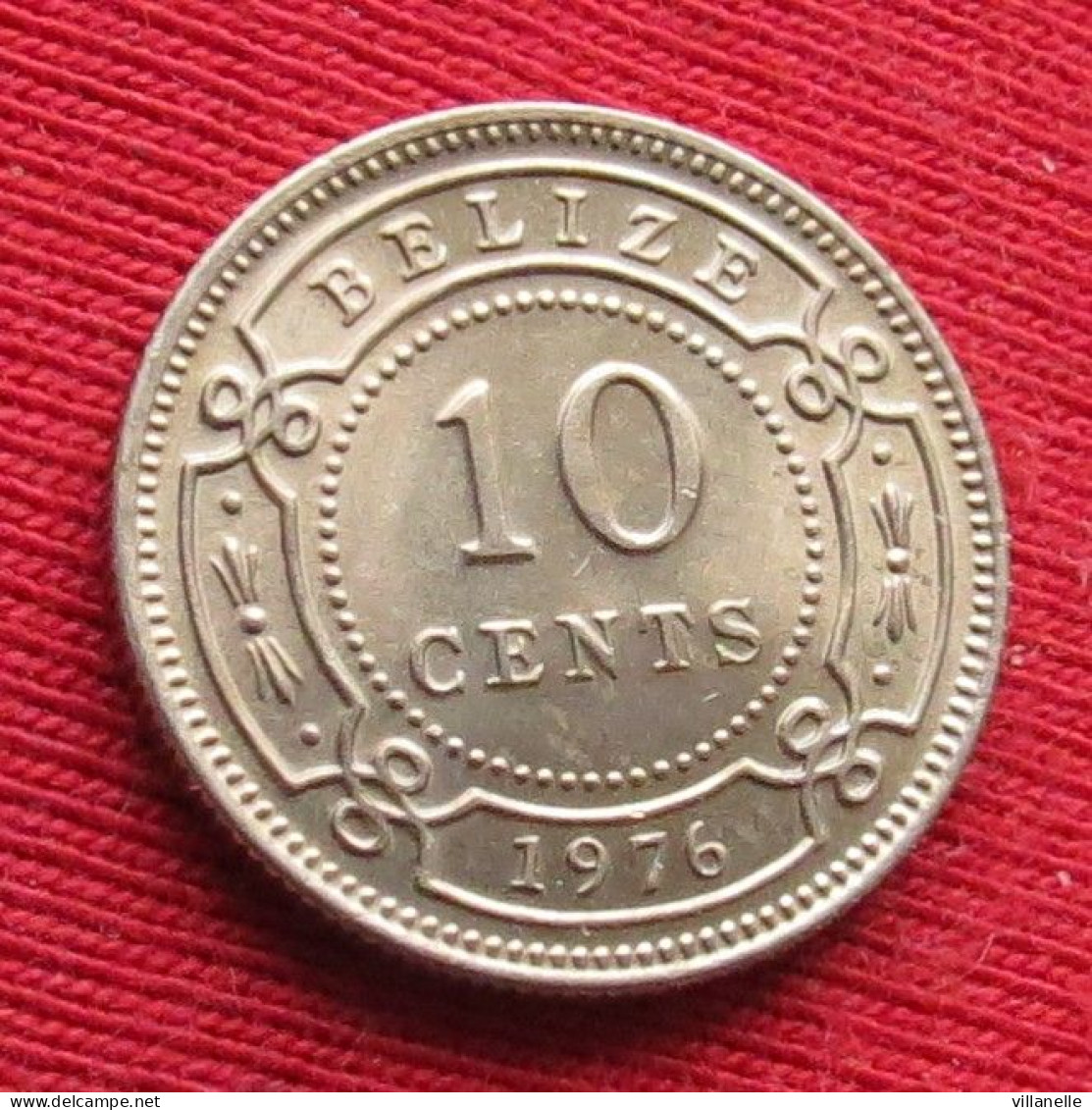 Belize 10 Cents 1976 KM# 35 Lt 968 *VT Beliz Belice - Belize