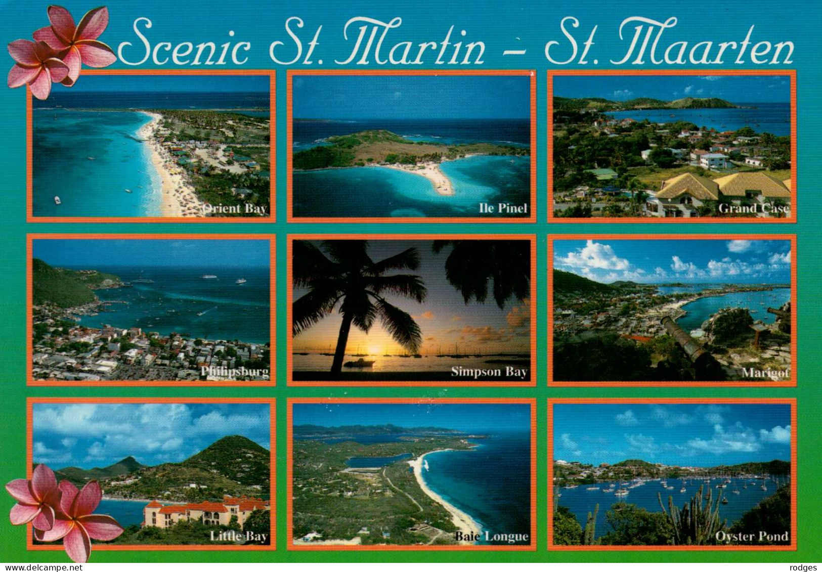 ANTILLES , Cpm  Scenic ST MARTIN   (04391) - Sint-Marteen