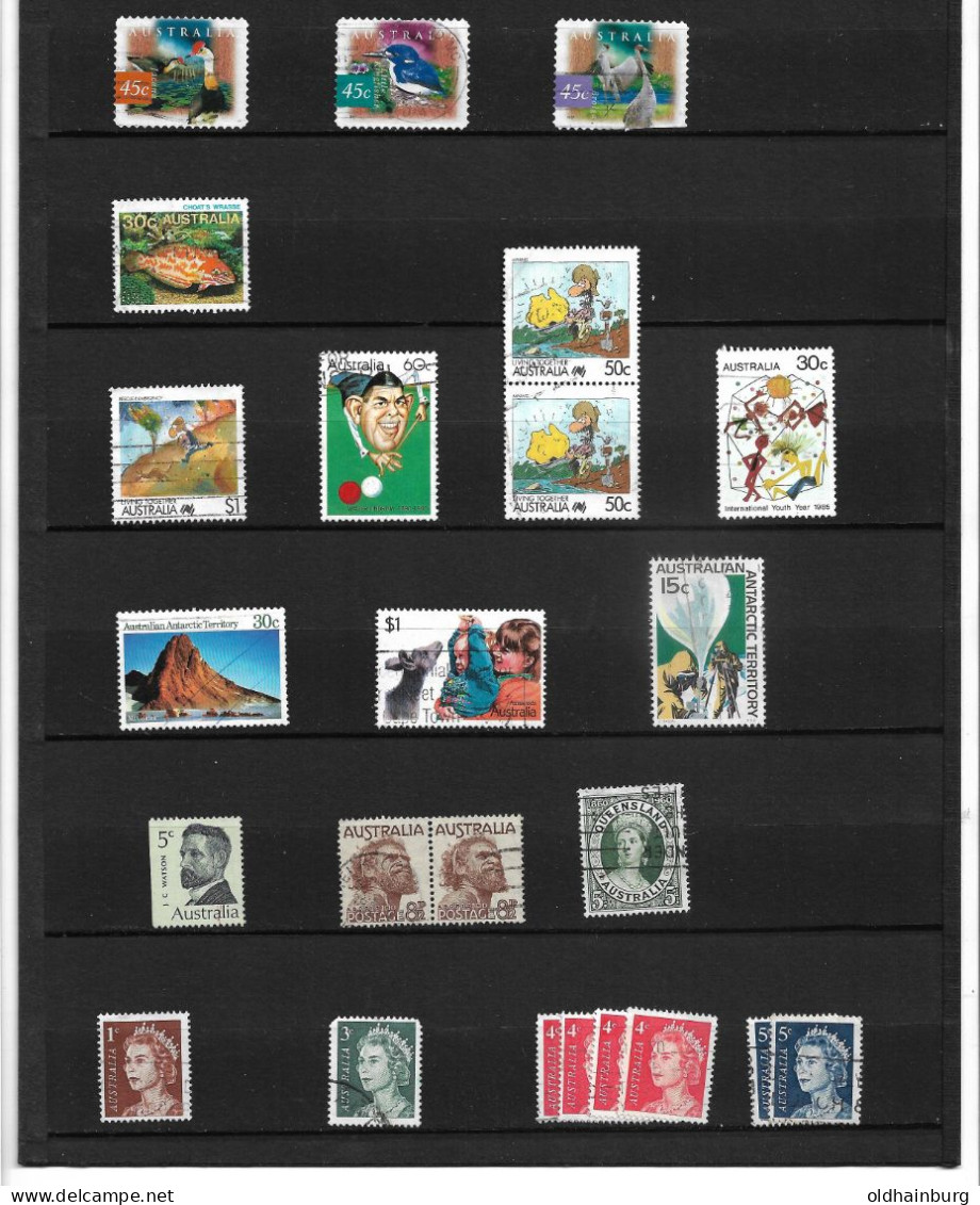 0586j: Australien- Lot Lt. 2 Scans, Versand Erfolgt In Papiertüte - Colecciones