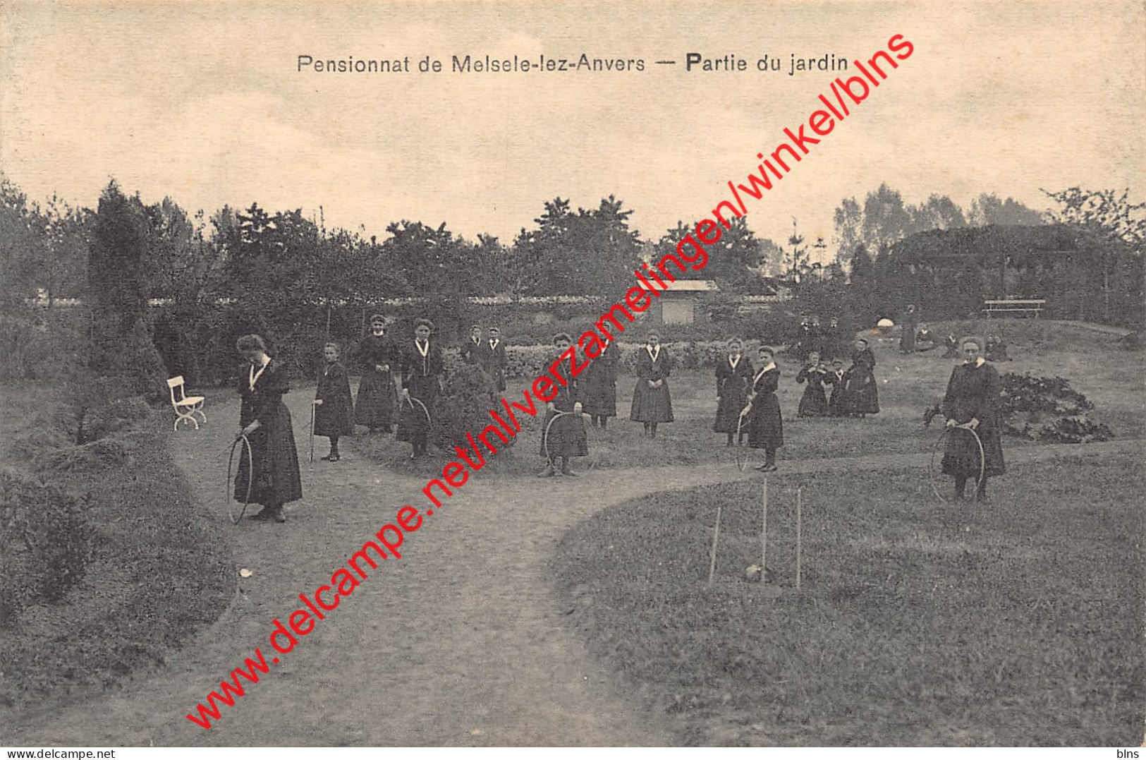 Pensionnat De Melsele-lez-Anvers - Partie Du Jardin - Melsele - Beveren-Waas