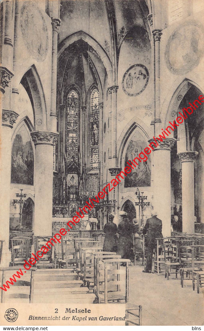 Binnenzicht Der Kapel Van Gaverland - G. Hermans - Melsele - Beveren-Waas
