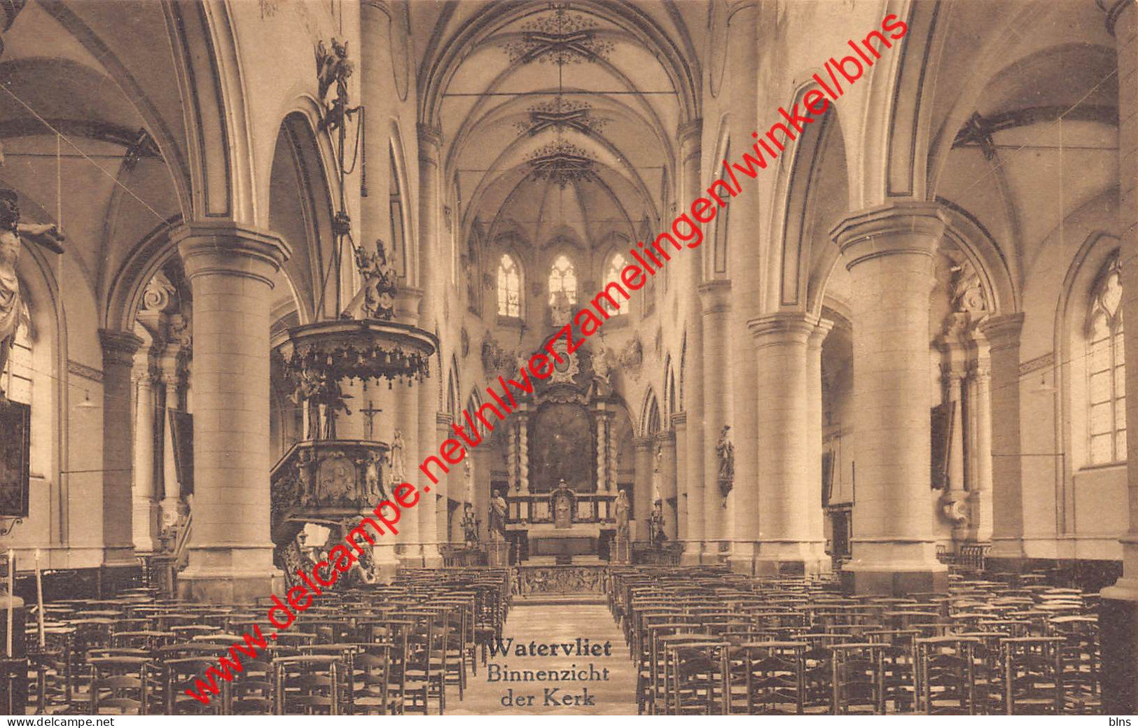 Binnenzicht Der Kerk - Watervliet - Sint-Laureins