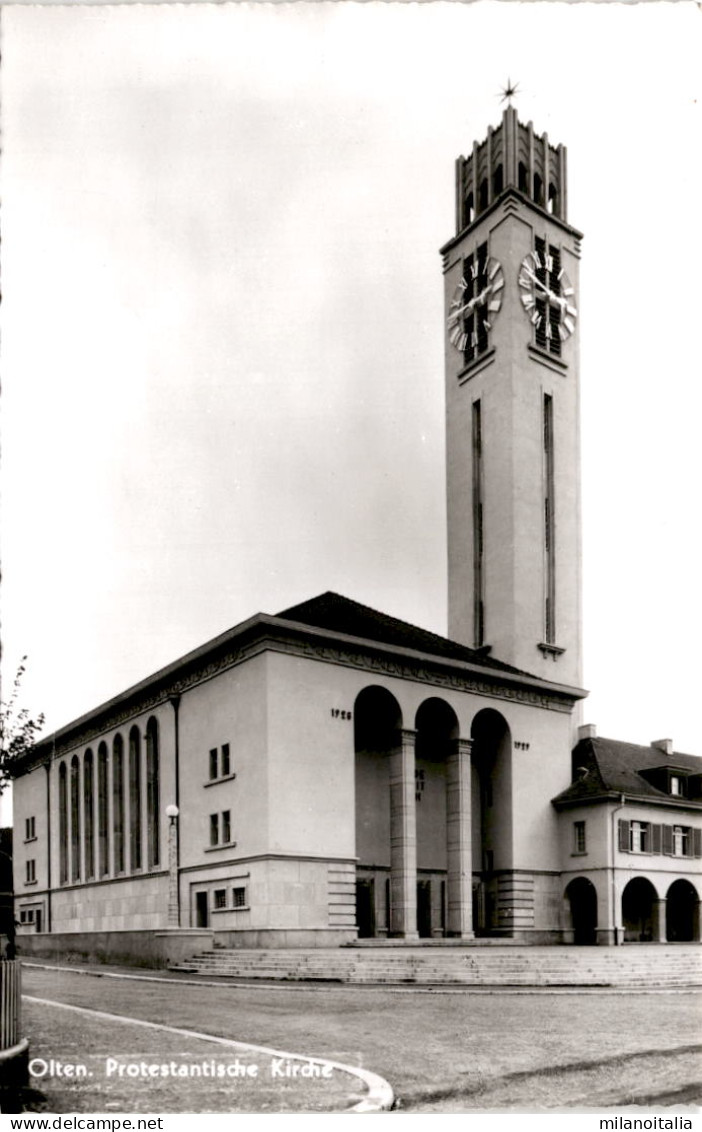 Olten - Protestantische Kirche (340) * 9. 7. 1958 - Olten