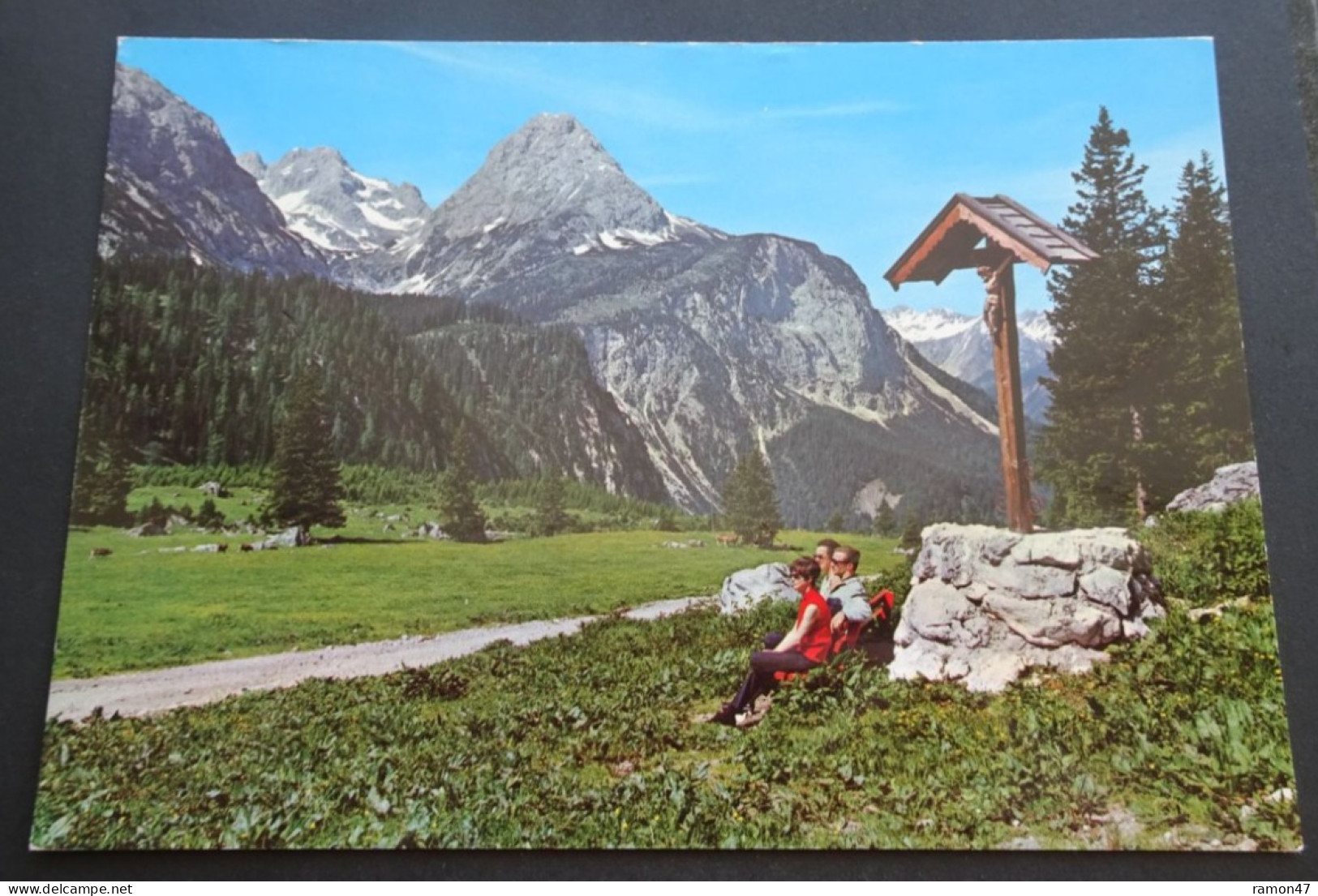 Auf Der Ehrwalder-Alm - Blick Gegen Sonnenspitze - Farbaufnahme U. Verlag Foto Somweber, Ehrwald - # 32 - Ehrwald