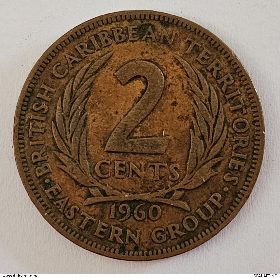 BRITISH CARIBBEAN TERRITORIES, EASTERN CARIBBEAN STATES - 2 CENT 1960. - British Caribbean Territories