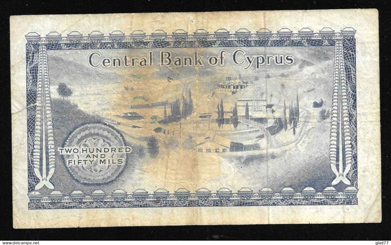 Cyprus  250 MIL 1.5.1978 ! Very Rare! - Cyprus