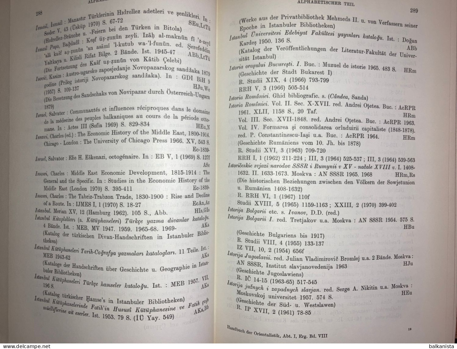 Osmanische Bibliographie Mit Besonderer Berücksichtigung Der Türkei In Europa - 4. Neuzeit (1789-1914)