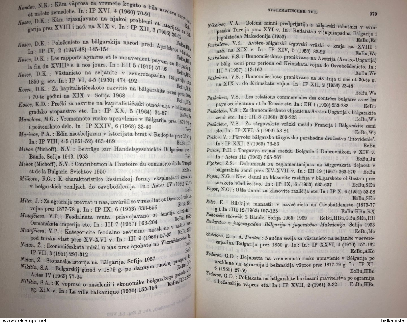 Osmanische Bibliographie Mit Besonderer Berücksichtigung Der Türkei In Europa - 4. Neuzeit (1789-1914)