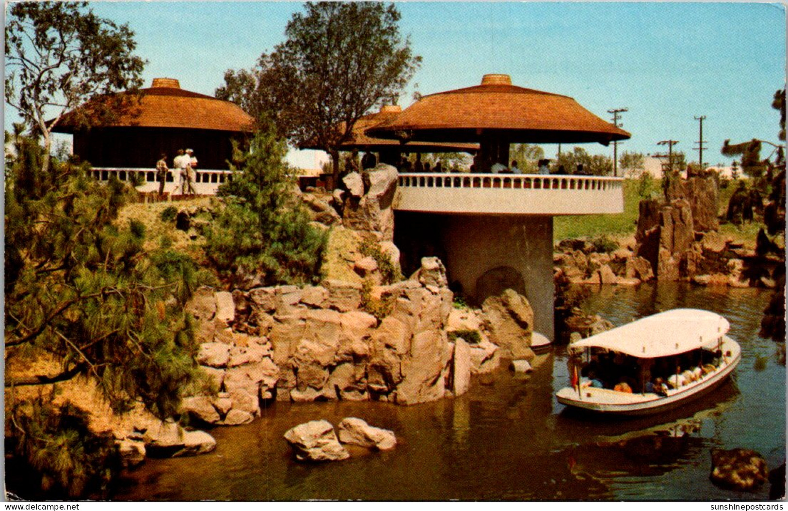 California Los Angeles Busch Gardens The Busch Bavarian Pavilion 1968 - Los Angeles