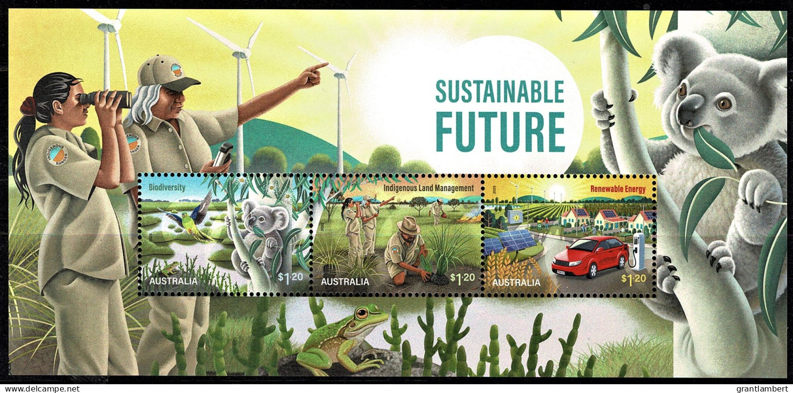 Australia 2023 Sustainable Future  Minisheet MNH - Neufs