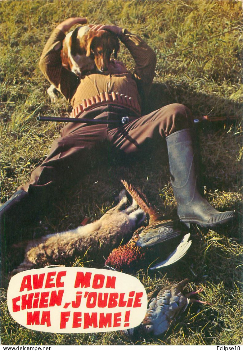 Humour - Chasse Animaux Chien    U 90 - Chasse