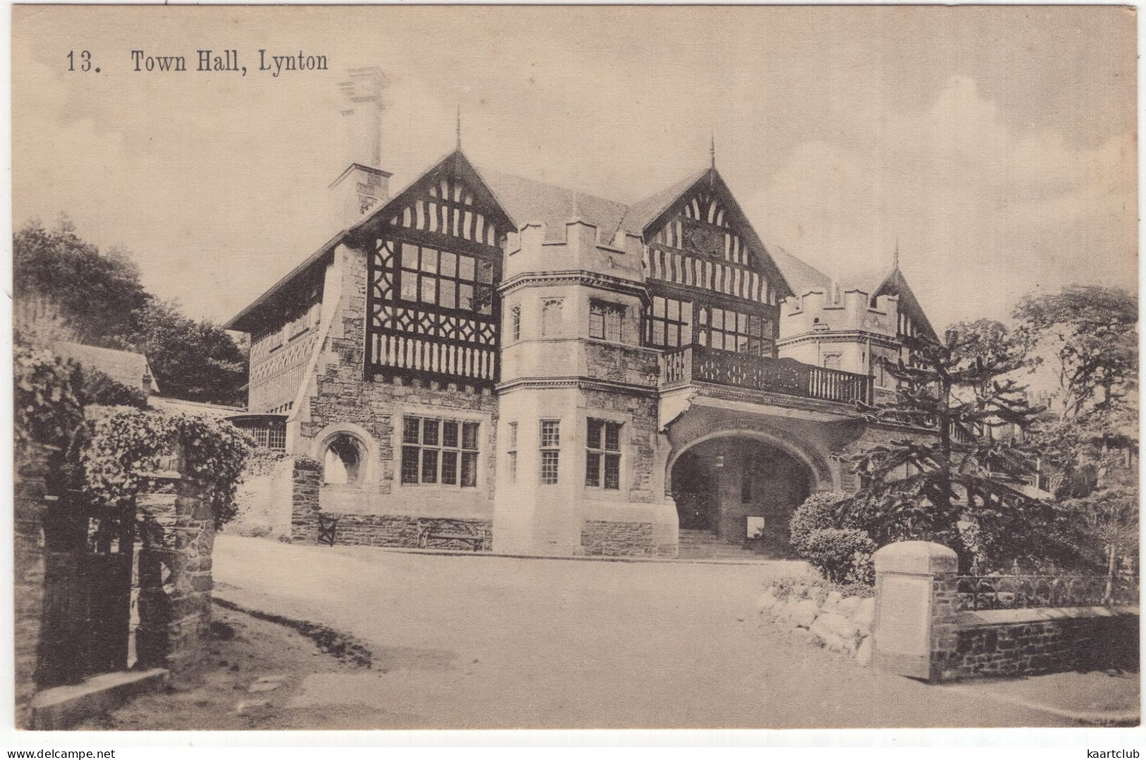 13. Town Hall, Lynton - (England) - Lynmouth & Lynton