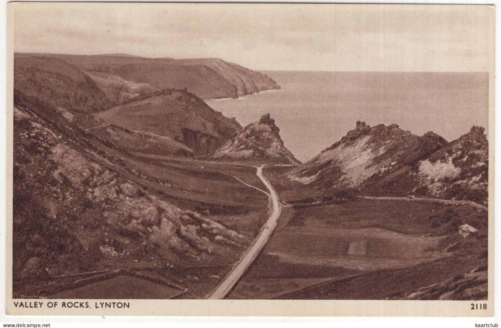 Valley Of Rocks, Lynton   2118 - (England) - Lynmouth & Lynton