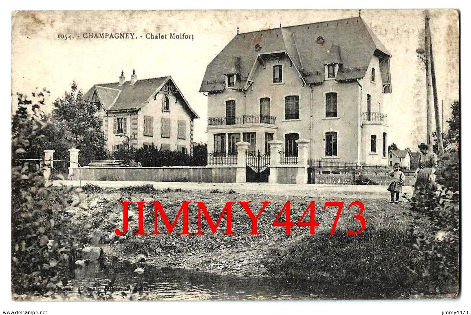 CPA - CHAMPAGNEY - Chalet Malfort - N° 1054 - Edit. Imprimeries Réunies De Nancy - Champagney