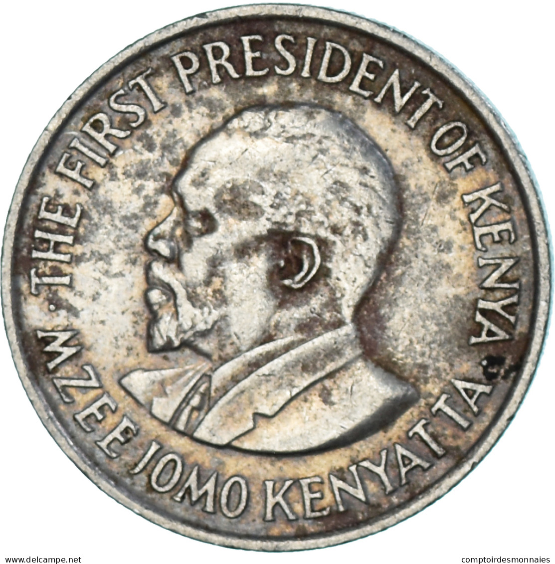 Monnaie, Kenya, 50 Cents, 1975 - Kenia