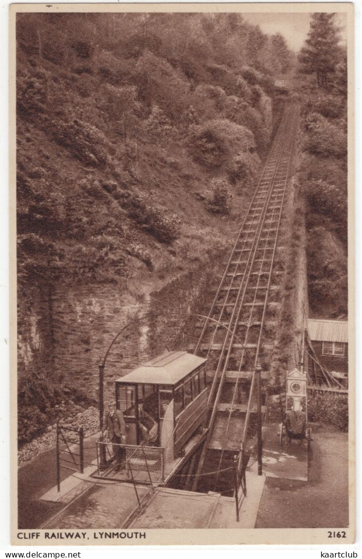 Cliff Railway. Lynmouth   2162. - (England) - Funicular - Lynmouth & Lynton