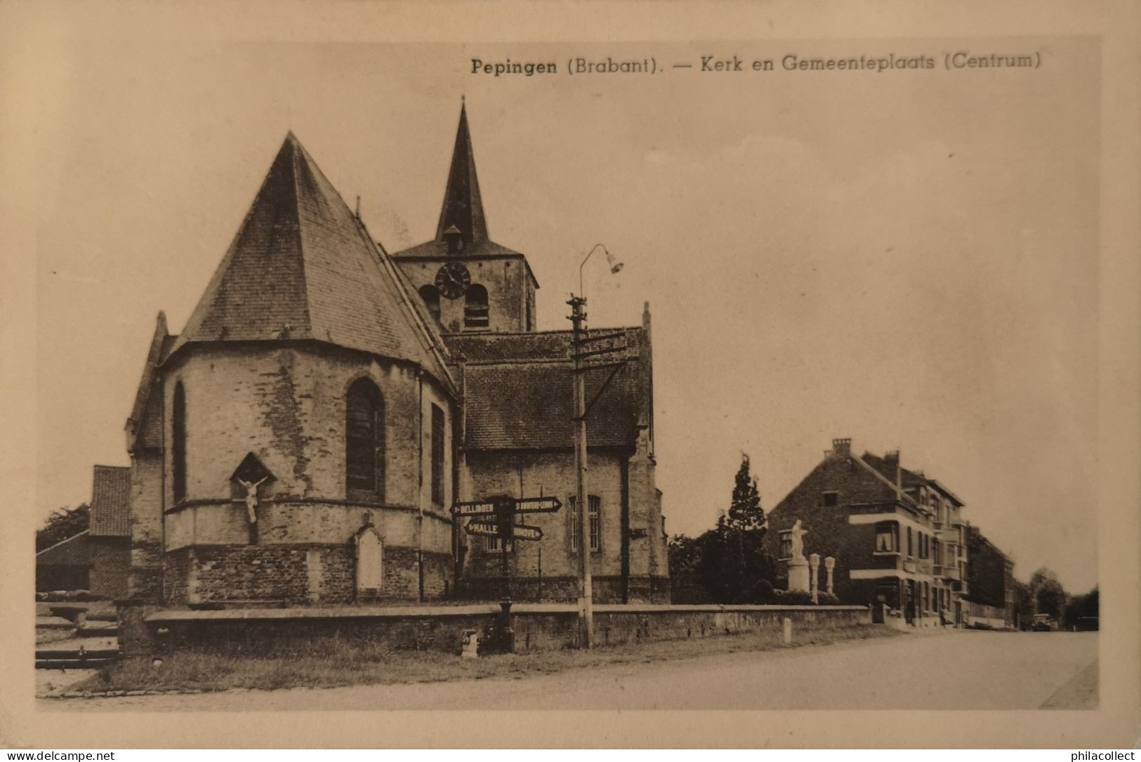 Pepingen // Kerk En Gemeenteplaats 19?? - Pepingen