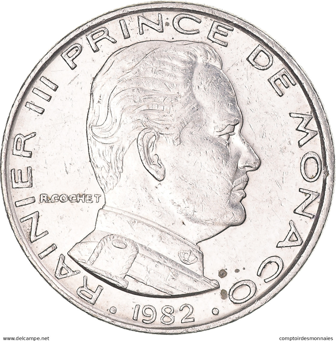 Monnaie, Monaco, Franc, 1982 - 1960-2001 Nouveaux Francs