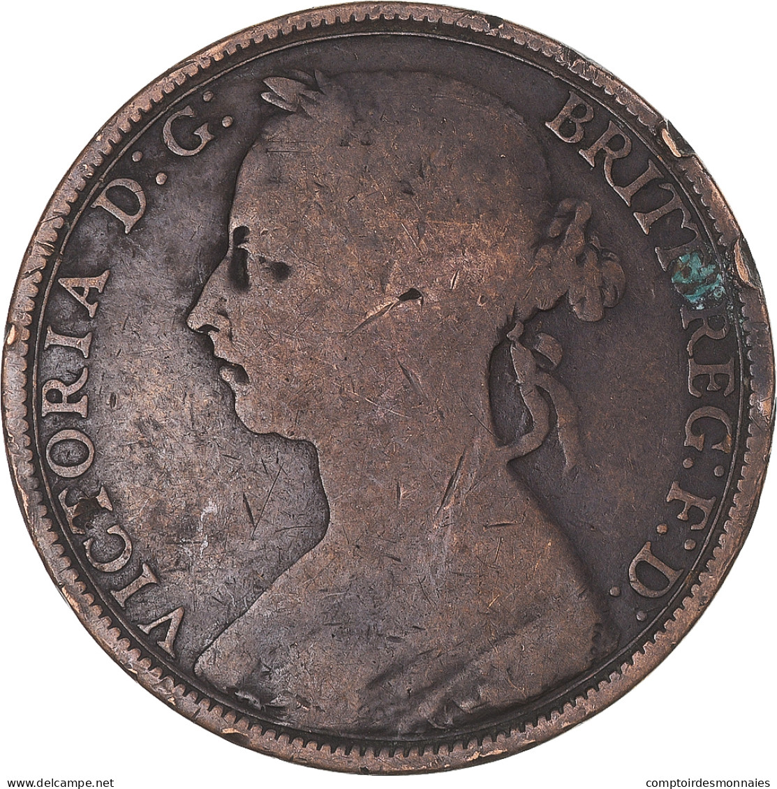 Monnaie, Grande-Bretagne, Penny, 1891 - D. 1 Penny