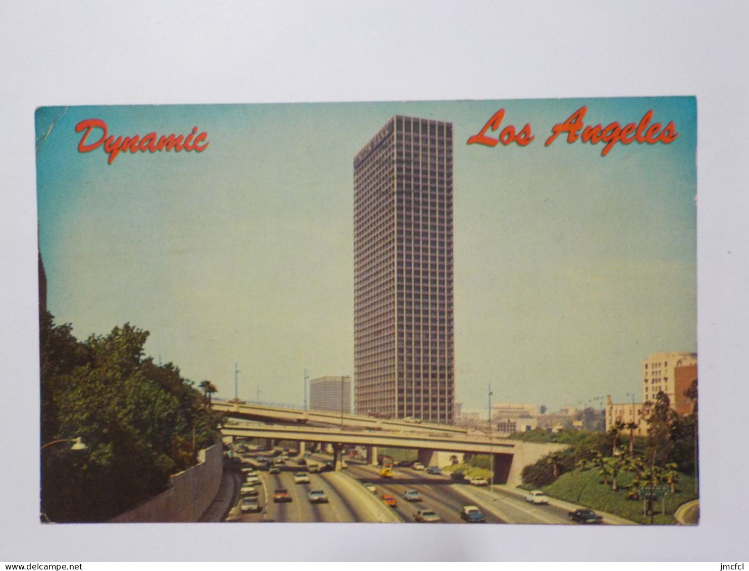 LOS ANGELES   Harbor Freeway And Los Angeles Skyline .... - Los Angeles