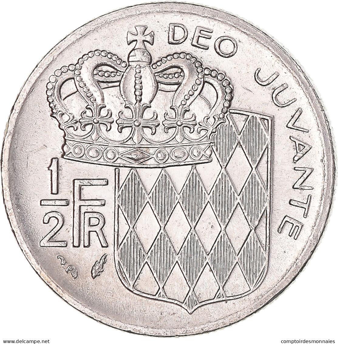 Monnaie, Monaco, 1/2 Franc, 1978 - 1960-2001 Nouveaux Francs