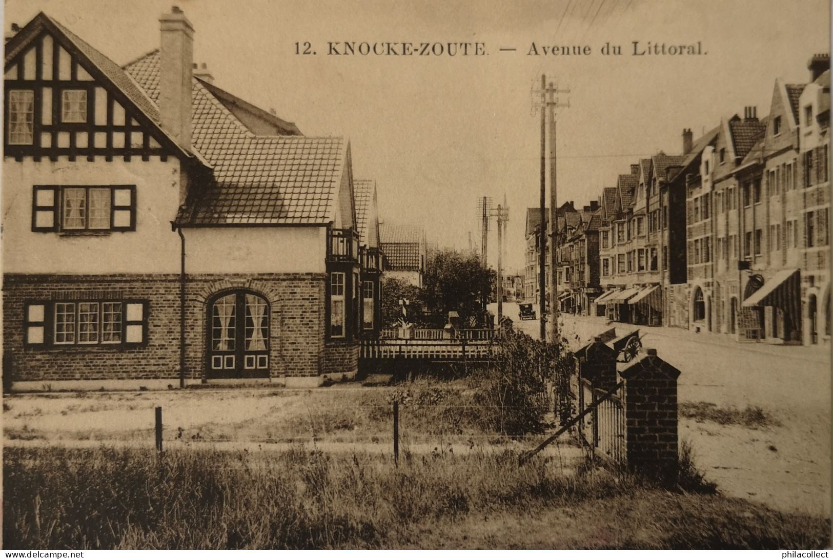 Knokke - Knocke - Zoute // Avenue Du Littoral 1926? - Knokke