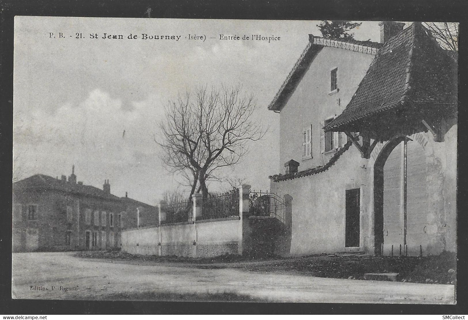Saint Jean De Bournay, Entrée De L'hospice (A16p12) - Saint-Jean-de-Bournay
