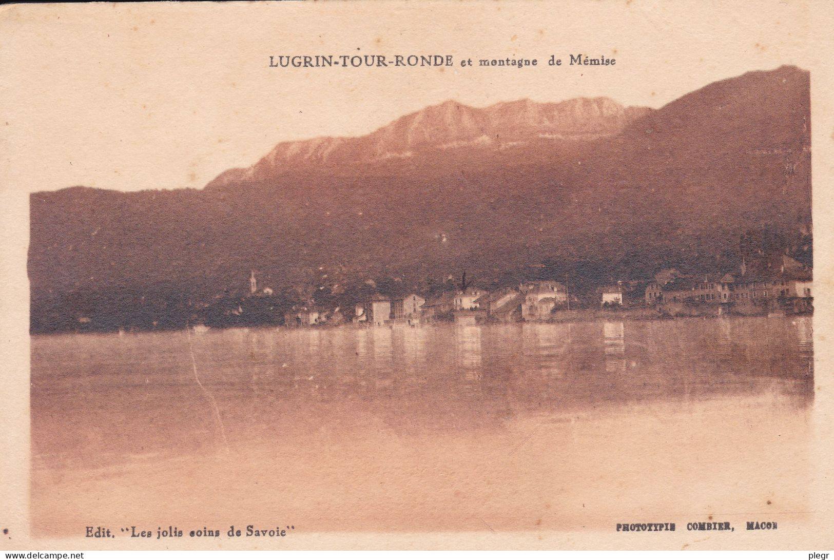 74154 01 01+16 - LUGRIN - TOUR RONDE ET MONTAGNE DE MEMISE - Lugrin