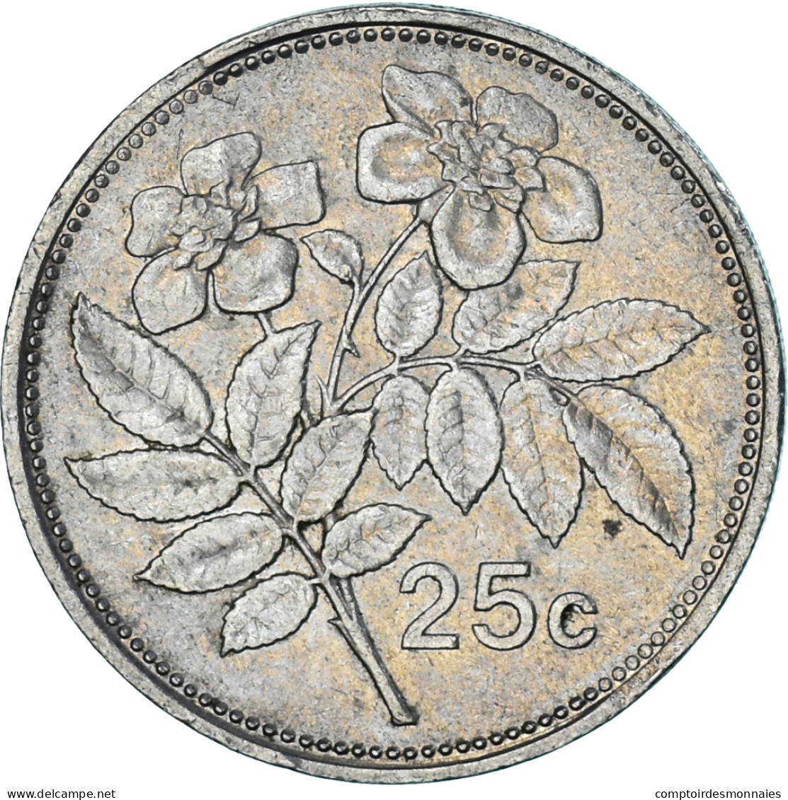 Monnaie, Malte, 25 Cents, 1995 - Malte