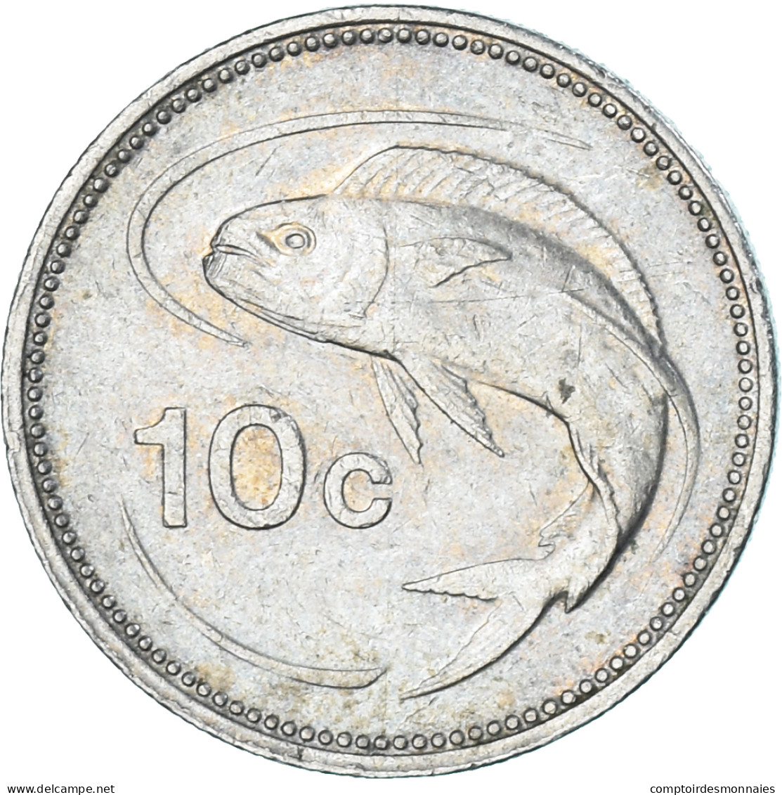 Monnaie, Malte, 10 Cents, 1995 - Malte