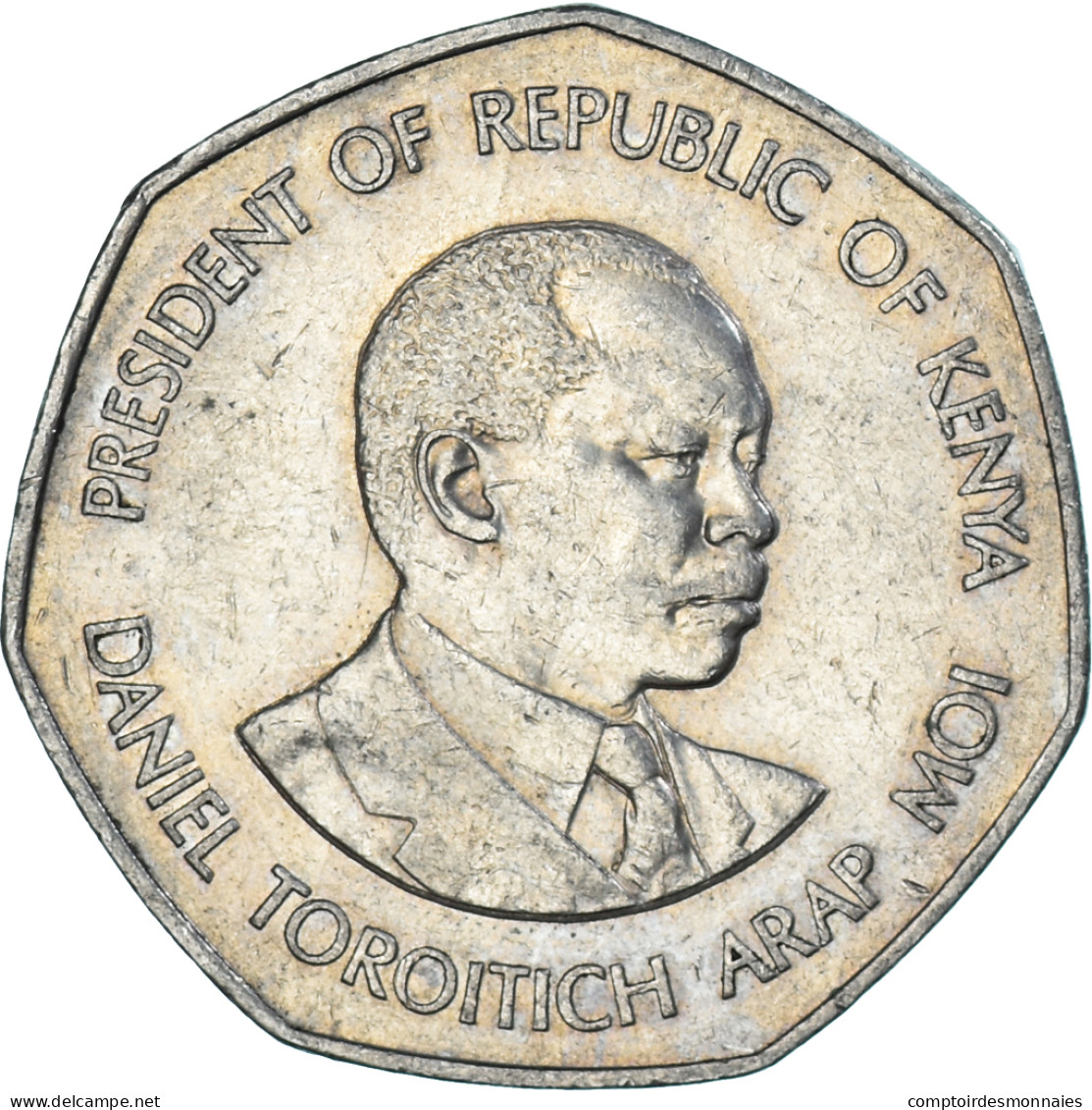 Monnaie, Kenya, 5 Shillings, 1985 - Kenia