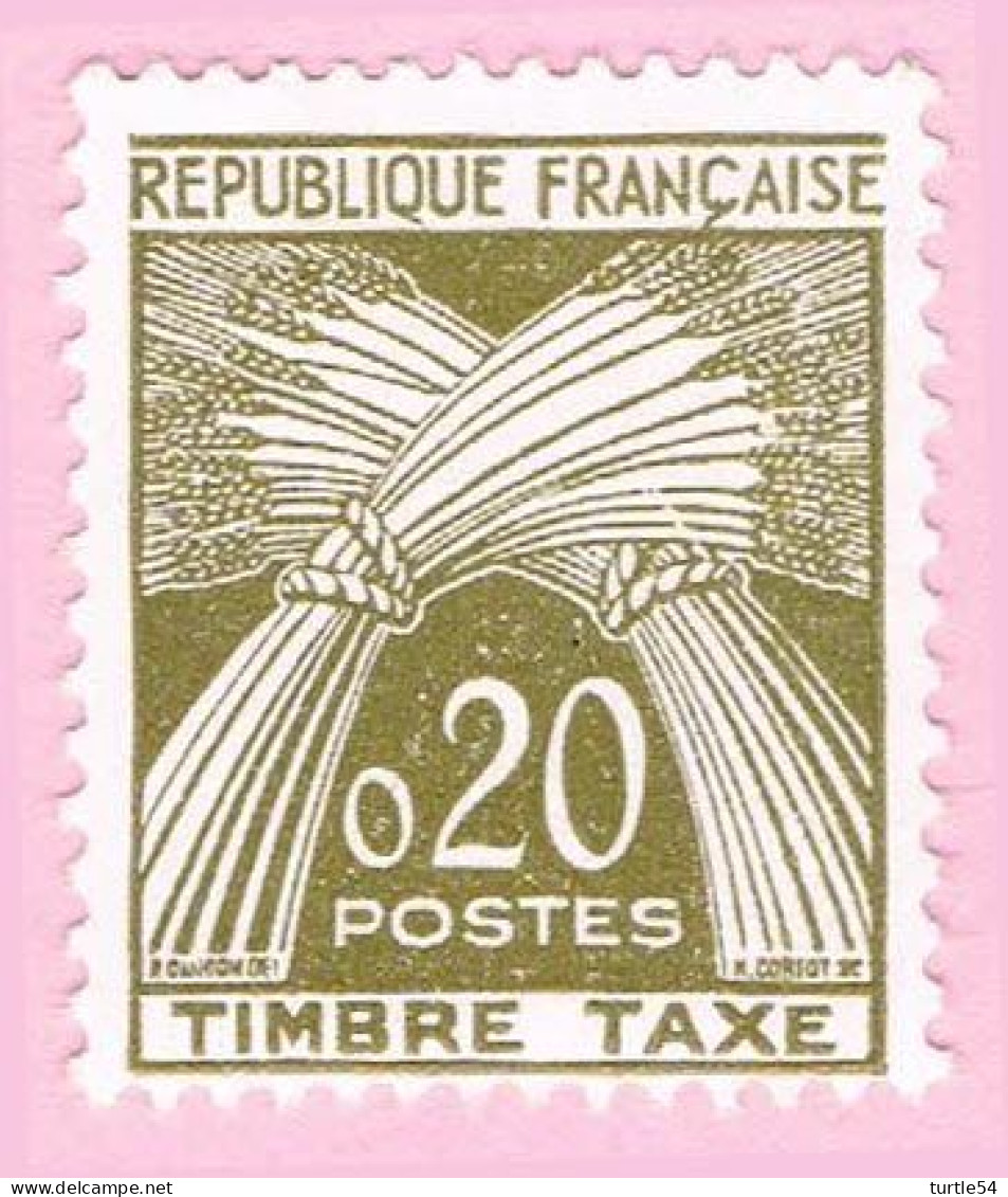 France Timbres-Taxe, N° 92 - Type Gerbes - 1960-.... Oblitérés