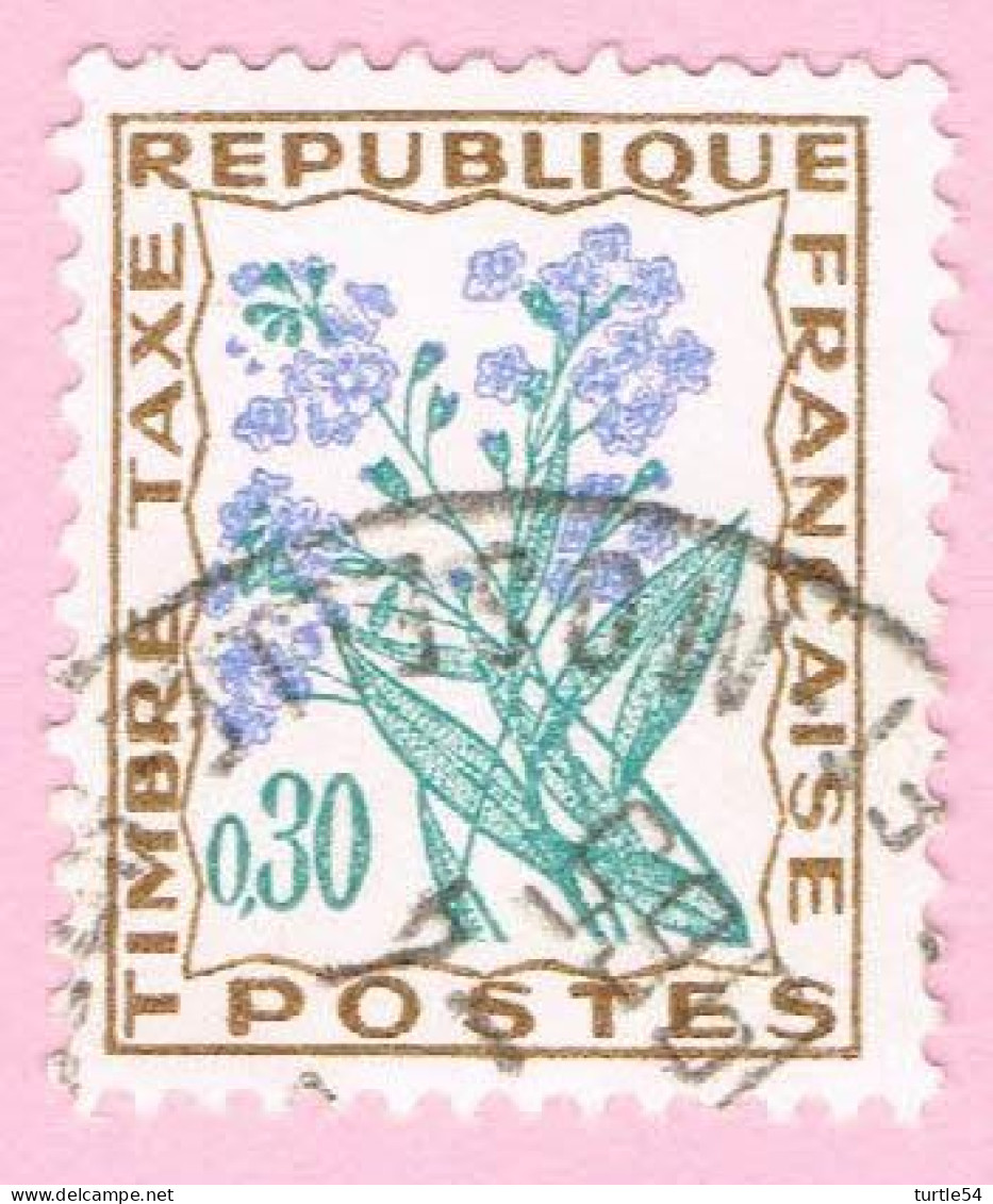 France Timbres-Taxe, N° 99 Obl. - Fleurs Des Champs - 1960-.... Oblitérés