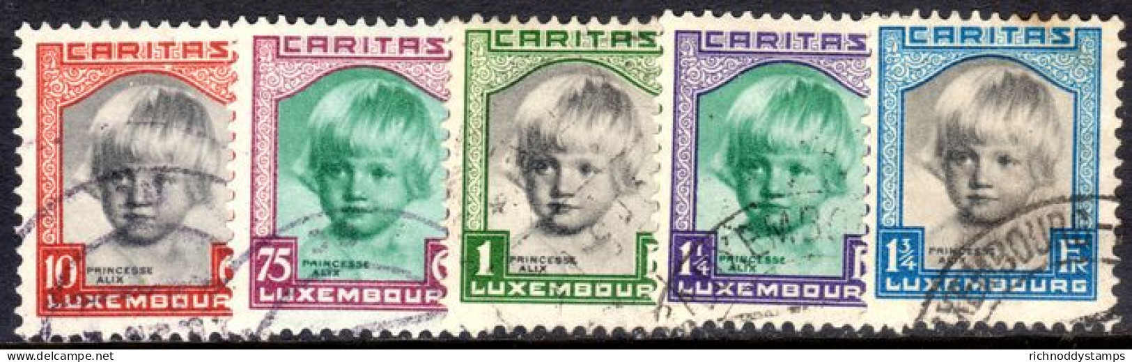 Luxembourg 1931 Child Welfare Caritas Fine Used - Gebruikt